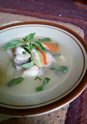 Foto resep Sup ikan tuna asam pedas