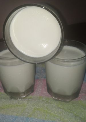 صورة لوصفة الزبادي البلدى حلوه اوى🥛