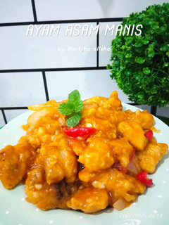 Foto resep Ayam Asam Manis