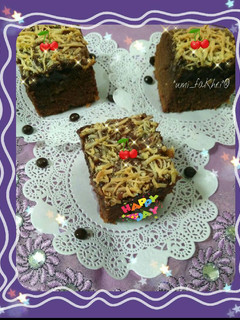 Foto resep Brownies🍫Toffee(ToRaBika Coffee☕)w/ shiny crust👏