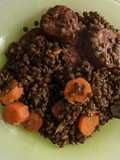 Saucisse aux lentilles
