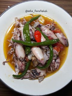 Foto resep Tumis cumi asin