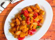 Gambar ayam fillet paprika merah