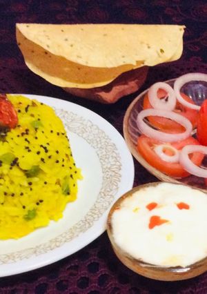 A picture of Dal khichdi.