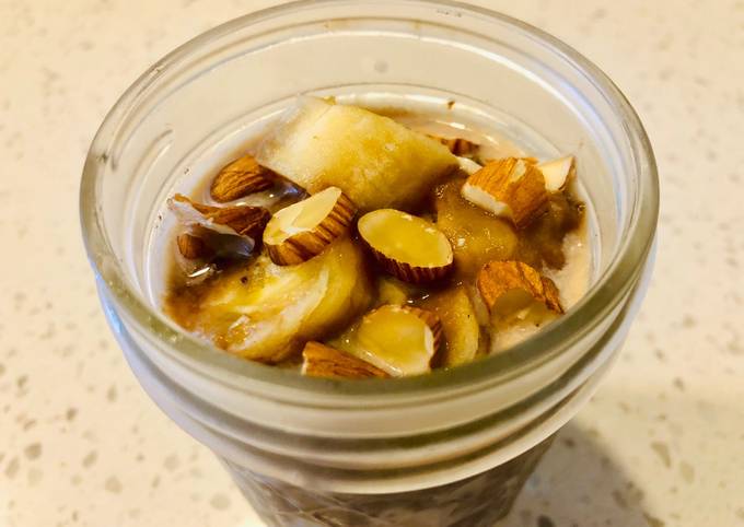 Recipe of Any-night-of-the-week Banana Nutella Chia Pudding