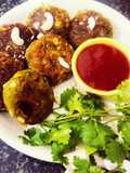 Chickpeas spinach kabab