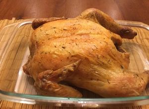 Una foto de Pollo a la sal
