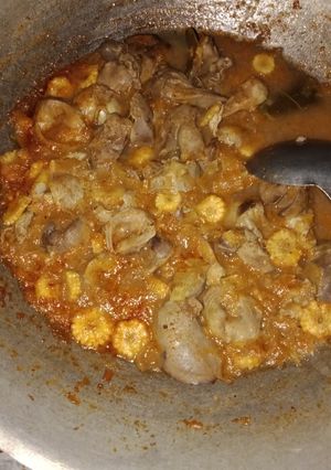 Foto resep Putren ati ampela pedas manis