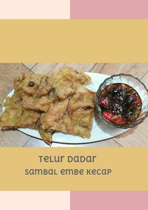 Foto resep Telur Dadar sambal embe kecap