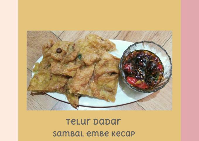 Resep: Telur Dadar sambal embe kecap Untuk Pemula