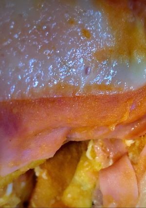 Una foto de Pastel salado de calabacín