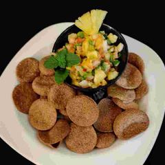 A picture of Pineapple salsa.