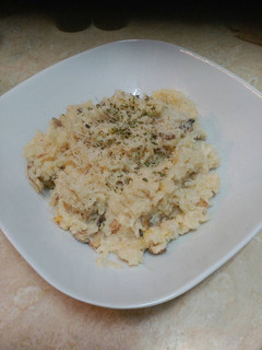 Una foto de Risotto de champiñones rápido y fácil