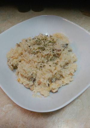 Una foto de Risotto de champiñones rápido y fácil