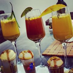 A picture of 3 Paani Gol Gappe.