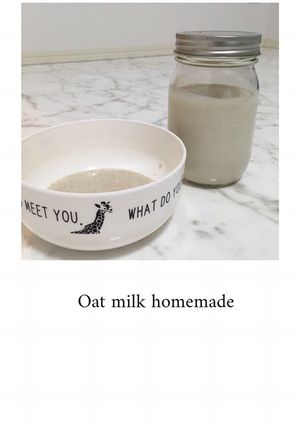 Foto resep Oat milk homemade - mpasi 12m+