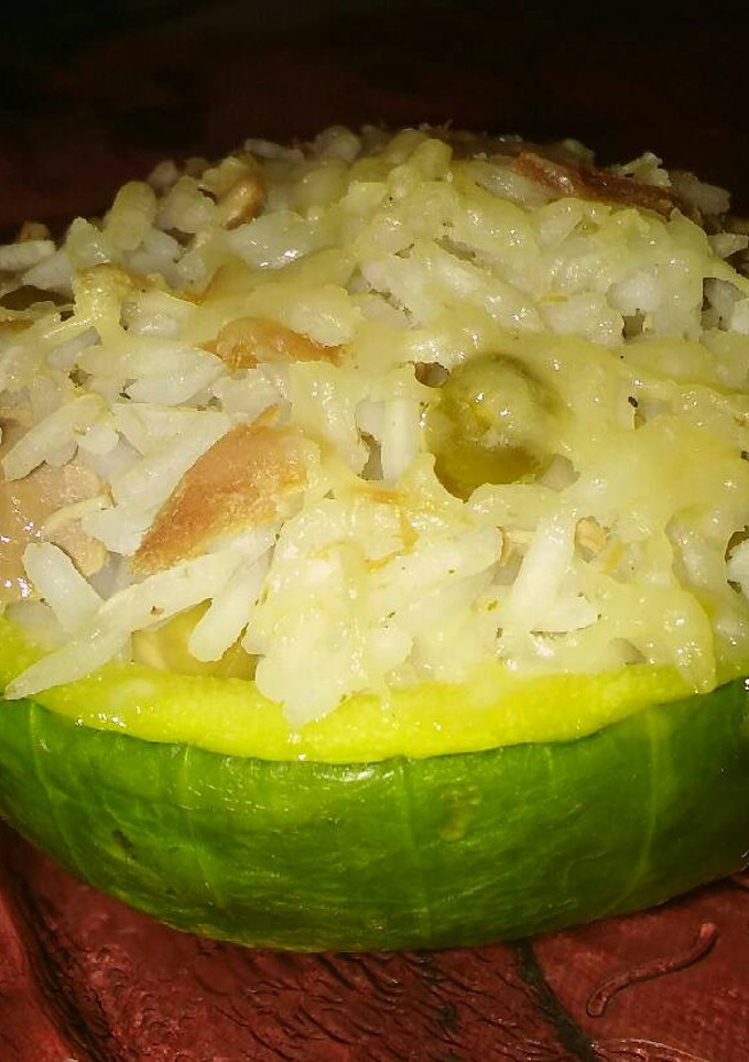 Una foto de Zapallitos rellenos