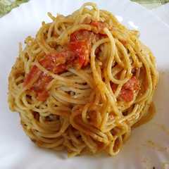 Foto di Spaghetti pomodorini e pangrattato