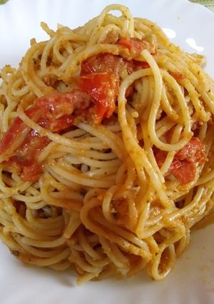 Foto di Spaghetti pomodorini e pangrattato