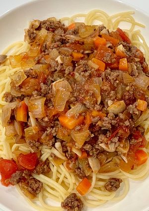 Hình của món Mì Spaghetti bò bằm 🍝.