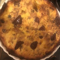 A picture of Panettone tart.