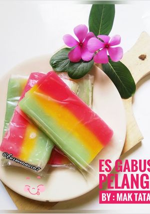 Foto resep 58. Es Gabus Pelangi (jajanan Jadoel)
