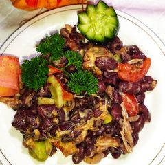 A picture of Healthy Mexican Beans Salad 🇲🇽.