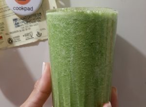 Una foto de Jugo verde para quemar grasa