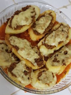 صورة لوصفة بطاطا محشية