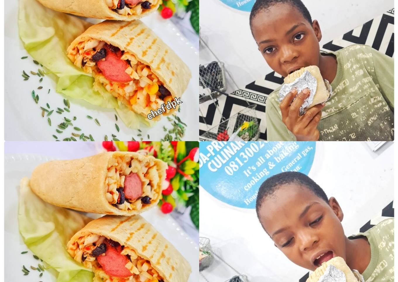 Special Sharwama Recipe for kids