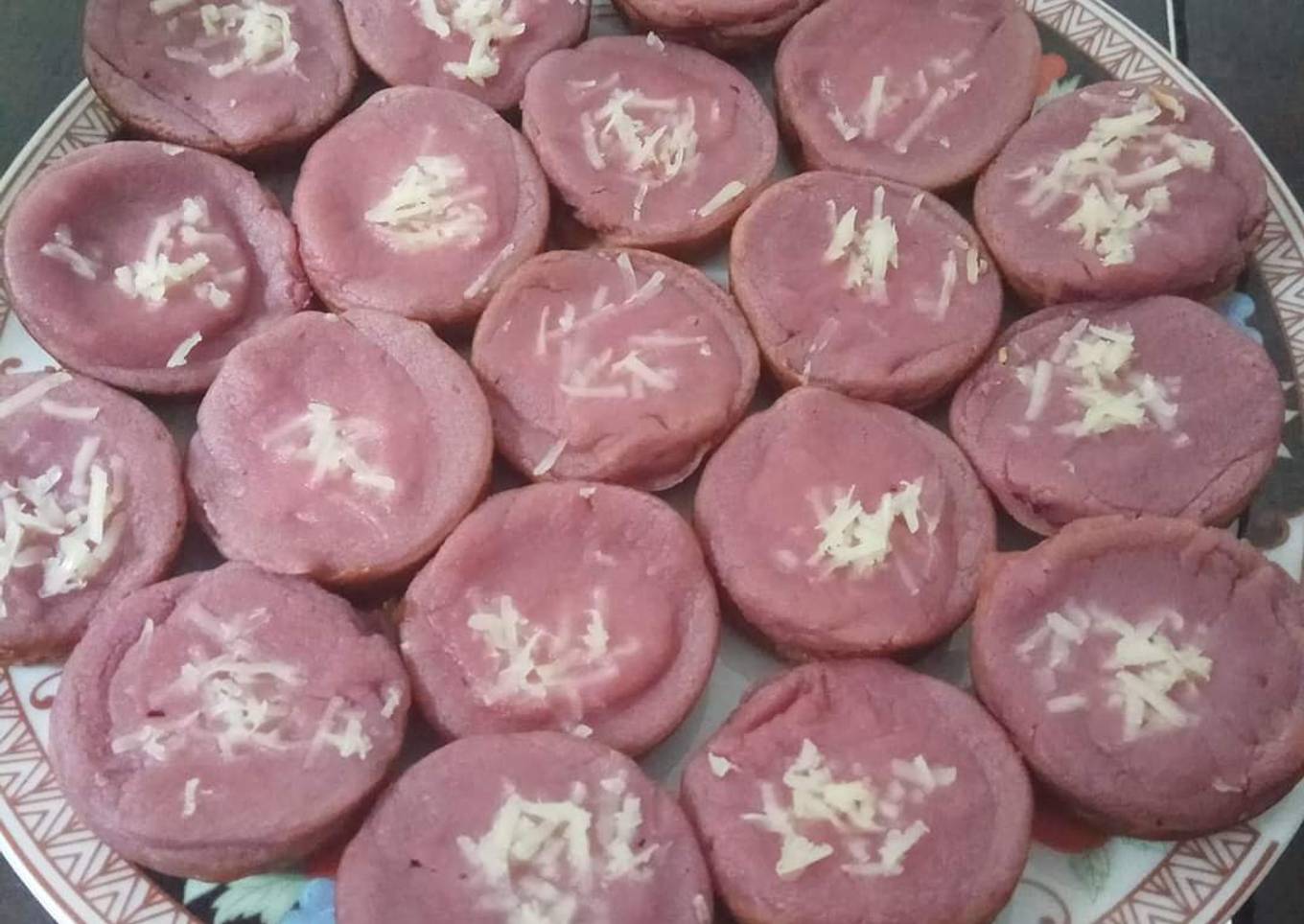 Kue Lumpur Ubi Tape Ungu