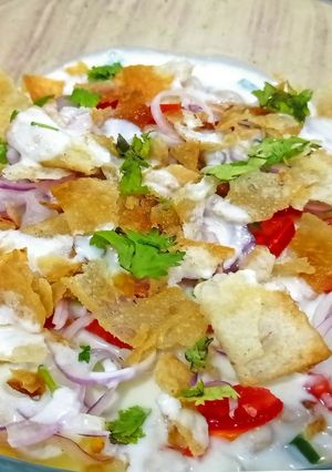 A picture of Chana chat.