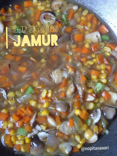 Foto resep Sup Jagung Jamur