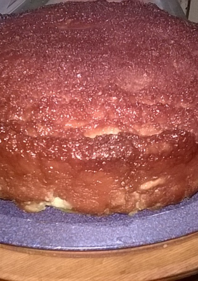 Una foto de Budín de pan con caramelo