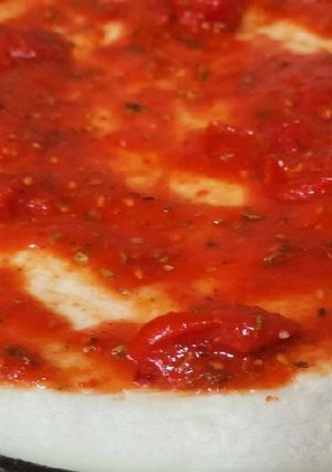 Una foto de Salsa pizzera de tomates frescos