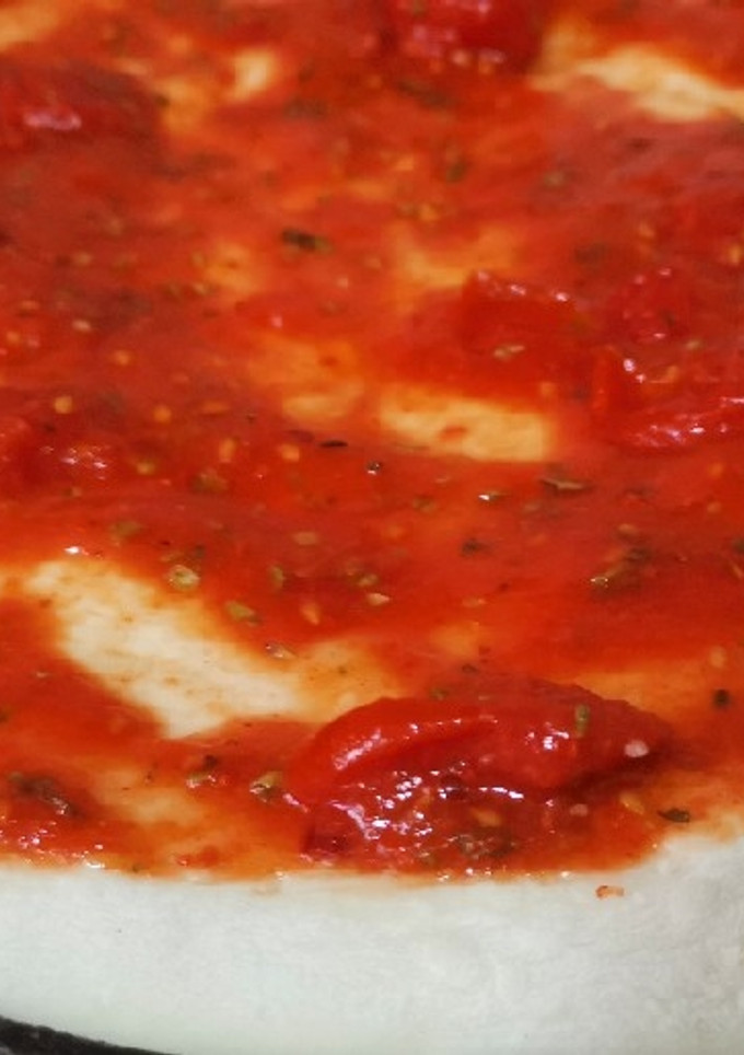 Una foto de Salsa pizzera de tomates frescos