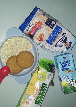 Foto resep CEMILAN MPASI 10bln: OAT MARIE SUSU