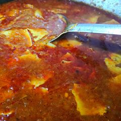 A picture of Recipe of kali mirch papad ki sabji.