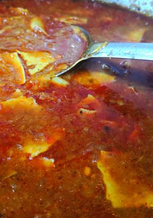 A picture of Recipe of kali mirch papad ki sabji.