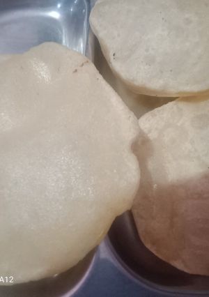 A picture of Luchi recipe.