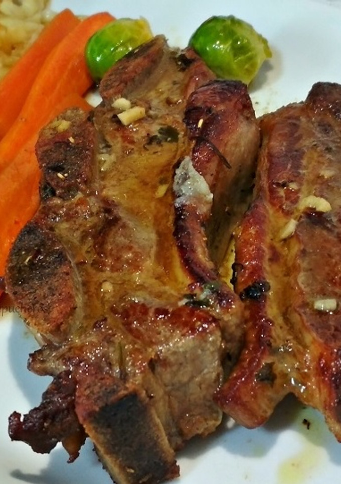 Una foto de Churrasco de ternera al horno con cerveza