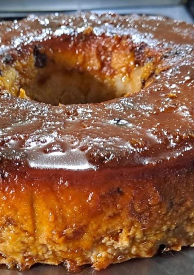 Una foto de Súper budín de pan