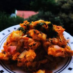 Leftover Schezwan BreadUpma A picture of Leftover Schezwan BreadUpma.