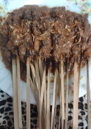 Foto resep sate ayam endeess..