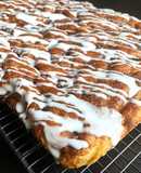 Sweet Focaccia with Cinnamon Sugar Topping