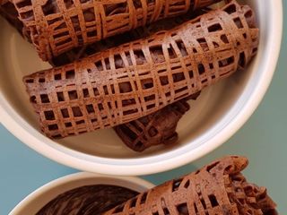 Chocolate Net Crepes