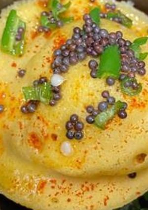 A picture of Mug Dhokla.