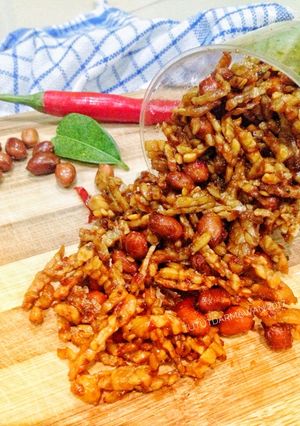 Foto resep Kering Tempe Pedas Manis