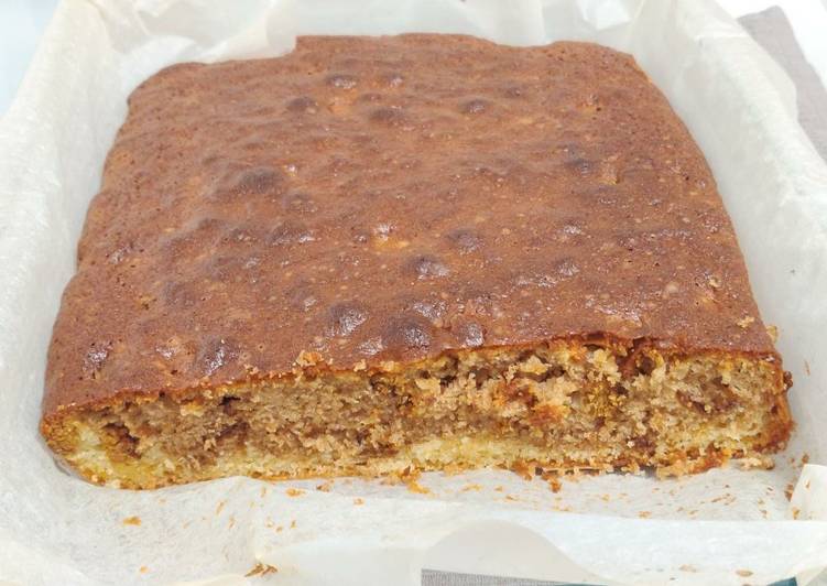 Bizcocho de cacao con galletas digestive de Chocolate