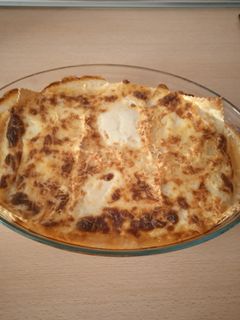 Una foto de Lasaña de ternera